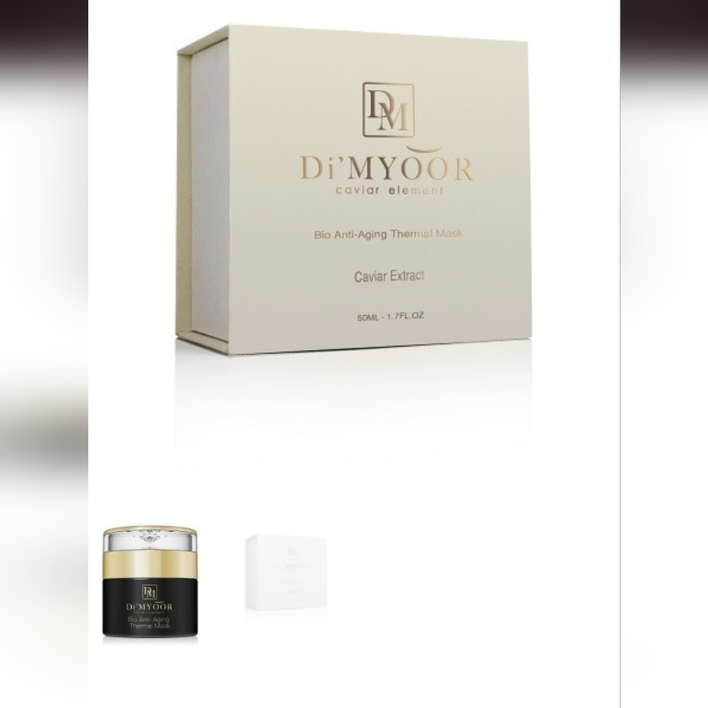 Bio Anti-Aging Thermal Mask - Black and Gold